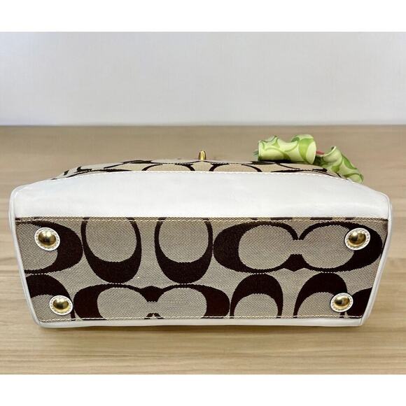 Y2K Coach 11557 Hampton Madeline Signature Satchel Bag - Picture 4 of 12